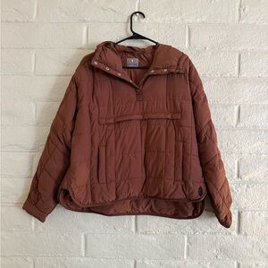 FP Movement by Free People Brown Puffer Jacket